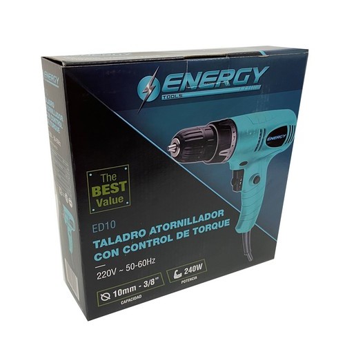 Taladro Atornillador Energy ED10 10mm 240W