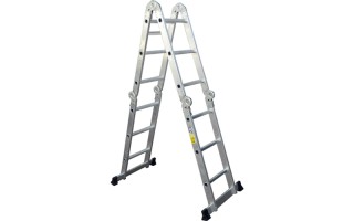 Escalera Multiusos Espar EA-143 Aluminio 3,7m 12peldaños Escalera Multiusos Espar EA-143 Aluminio 3,7m 12peldaños