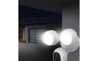 Cámara de Seguridad Ezviz LC1C WiFi Ext. c/ Luces Blanco Cámara de Seguridad Ezviz LC1C WiFi Ext. c/ Luces Blanco