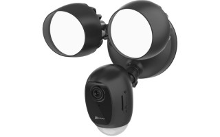 Cámara de Seguridad Ezviz LC1C WiFi Ext. c/ Luces Negro Cámara de Seguridad Ezviz LC1C WiFi Ext. c/ Luces Negro