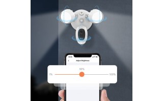 Cámara de Seguridad Ezviz LC1C WiFi Ext. c/ Luces Negro Cámara de Seguridad Ezviz LC1C WiFi Ext. c/ Luces Negro