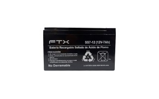 Batería Recargable FTX SS7-12 12V 7A Batería Recargable FTX SS7-12 12V 7A