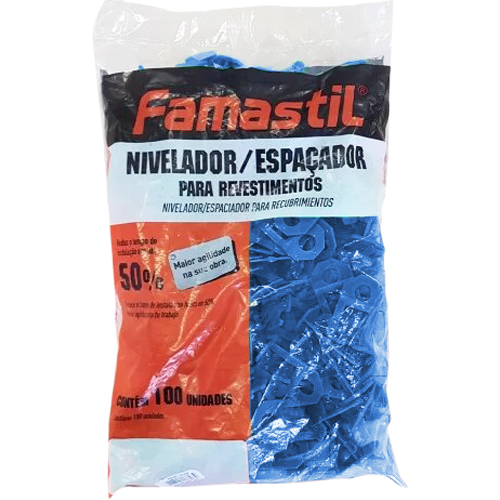 Niveladores de Pisos y Azulejos Famastil F93 1mm 100u