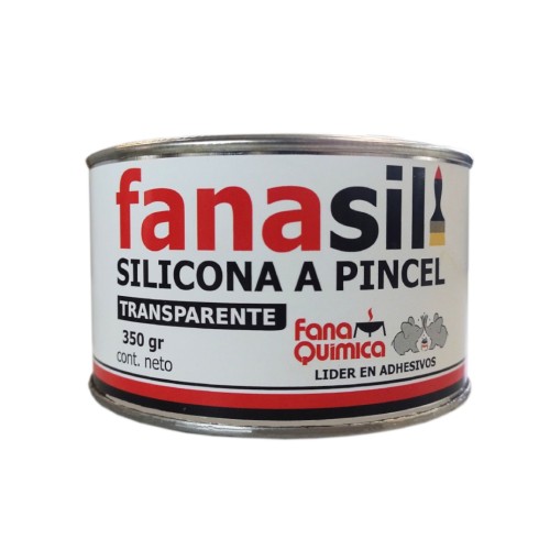 Silicona a Pincel Fanasil 350g Transparente
