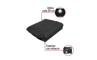 Malla Media Sombra Fiero 44709 80% 3,6x5m Malla Media Sombra Fiero 44709 80% 3,6x5m