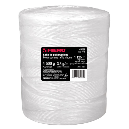 Hilo Fiero 45038 Polipropileno 3.8g/m 4,5kg 1125m