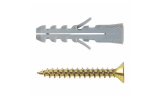 Tarugos Fischer S 8mm + Tornillos 22x50 x8pares Tarugos Fischer S 8mm + Tornillos 22x50 x8pares