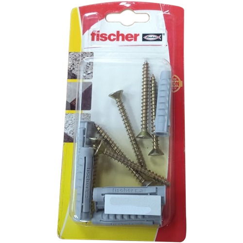 Tarugos Fischer SX 10mm + Tornillos 22x60 x4pares