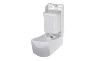 Dispensador de Jabón Líquido Fortcom Mazzo 800ml Blanco Dispensador de Jabón Líquido Fortcom Mazzo 800ml Blanco