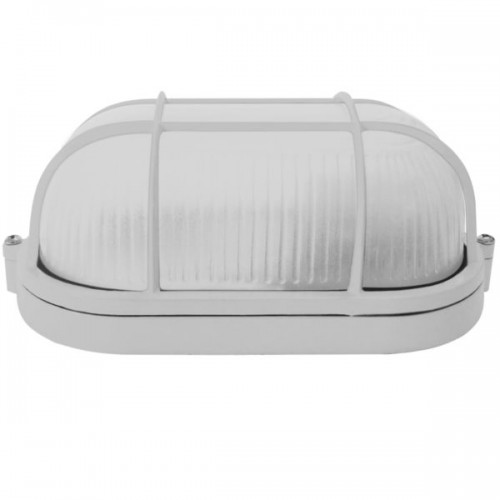 Lámpara Tortuga Foxlux 17.20 Aluminio 60W E-27 Blanco