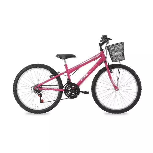 Bicicleta Free Action Donna Aro 24'' Rosa