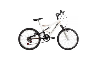 Bicicleta Free Action Full Aro 20'' Blanco