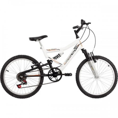 Bicicleta Free Action Full Aro 20'' Blanco