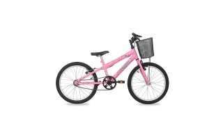 Bicicleta Free Action Kiss K20 Aro 20'' Rosa c/ Canasta Bicicleta Free Action Kiss K20 Aro 20'' Rosa c/ Canasta