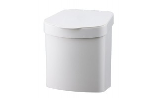 Basurero Future 1109 Plástico 2,5L Blanco Basurero Future 1109 Plástico 2,5L Blanco
