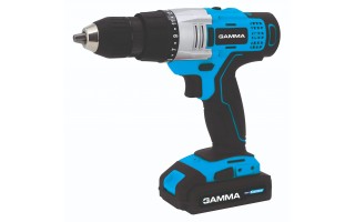 Taladro Percutor a Batería Gamma G12403 13mm 20V 45Nm Taladro Percutor a Batería Gamma G12403 13mm 20V 45Nm
