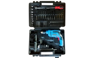 Taladro Gamma G1903K 13mm 710W con Accesorios Taladro Gamma G1903K 13mm 710W con Accesorios
