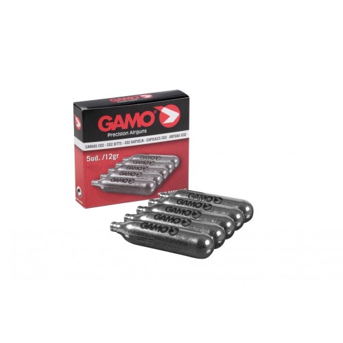 Capsulas de CO2 Gamo 6212470 12g 5u