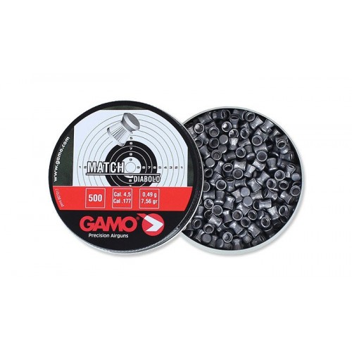 Balines para Aire Comprimido Gamo Match 4,5mm 500u