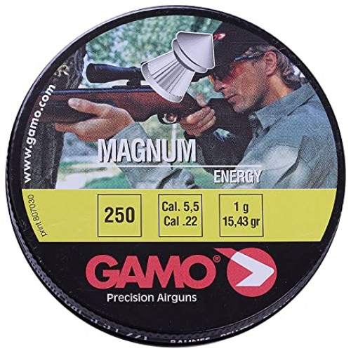 Balines para Aire Comprimido Gamo Magnum 5,5mm 250u