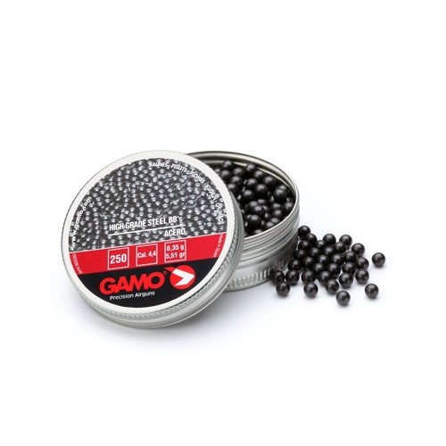 Balines para Aire Comprimido Gamo Steel BBs 4,4mm 250u