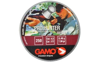 Balines para Aire Comprimido Gamo Pro Hunter 4,5mm 250u Balines para Aire Comprimido Gamo Pro Hunter 4,5mm 250u