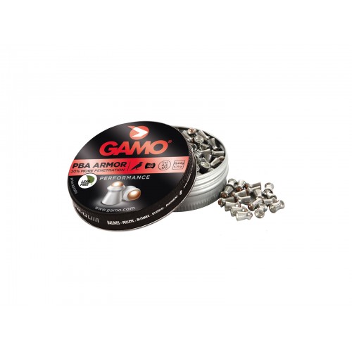 Balines para Aire Comprimido Gamo PBA Armor 4,5mm 125u