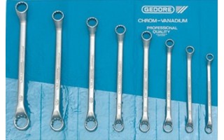 Llaves Estriadas Gedore 2-8M [mm] 8pzs 6-22mm