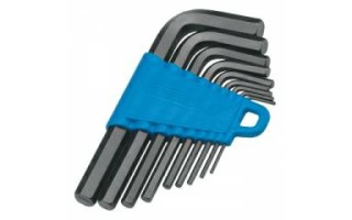 Llaves Hex. Allen Gedore 42 [pulg] 10pzs 1/8"- 9/16"