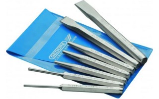 Cinceles, Punzónes y Sacapernos Gedore 246-A 7pzs Cinceles, Punzónes y Sacapernos Gedore 246-A 7pzs