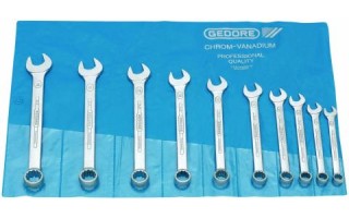 Llaves Combinadas Planas Gedore 9-14P [pulg] 14pzs 1"-1.1/4"