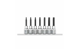 Puntas Torx Largas Gedore Red R6245 enc.1/2" 7pzs T20-T55 Puntas Torx Largas Gedore Red R6245 enc.1/2" 7pzs T20-T55