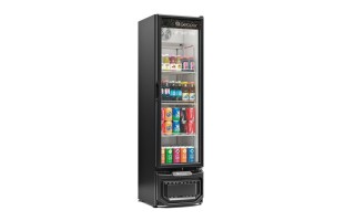 Exhibidora Vertical Gelopar GPTU 228L 1 a 7°C Negro Exhibidora Vertical Gelopar GPTU 228L 1 a 7°C Negro