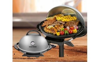 Parrilla Electrica George Foreman GFO3320S 15 posiciones 2000W Parrilla Electrica George Foreman GFO3320S 15 posiciones 2000W