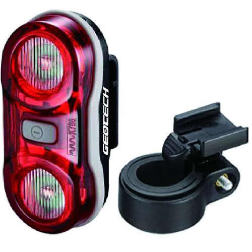 Luz para Bicicletas Geotech GLI-026 Trasera 2 LED