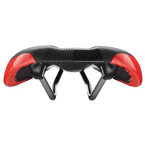 Asiento para Bicicleta Geotech GSA 27,8x14cm Negro/Rojo