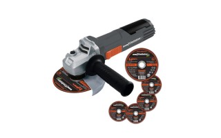 Amoladora Angular Gladiator Pro AA-615 115mm + Discos Amoladora Angular Gladiator Pro AA-615 115mm + Discos