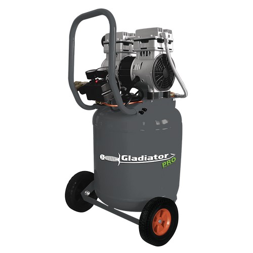 Compresor de Aire Gladiator Pro Sin Aceite 40L 750W