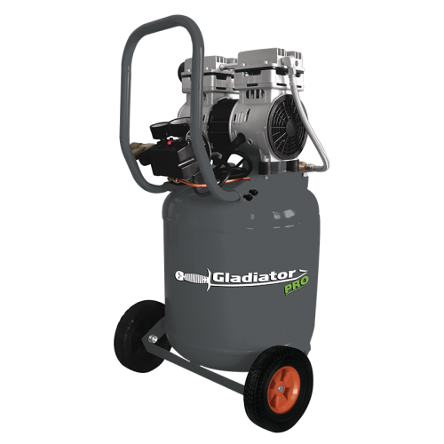 Compresor de Aire Gladiator Pro Sin Aceite 40L 115psi 1HP