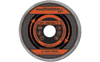 Disco de Corte Gladiator Pro Diamante Continuo 230mm Disco de Corte Gladiator Pro Diamante Continuo 230mm