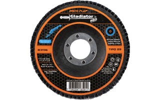 Disco Flap Gladiator Pro DFZ 115mm G40 inox Disco Flap Gladiator Pro DFZ 115mm G40 inox