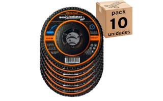 Disco Flap Gladiator Pro DFZ 115mm G60 Inox x10u Disco Flap Gladiator Pro DFZ 115mm G60 Inox x10u