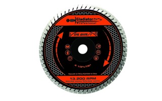 Disco Diamantado Segmentado Gladiator Pro DS-8115 115mm Disco Diamantado Segmentado Gladiator Pro DS-8115 115mm