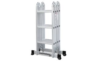 Escalera Multiuso Gladiator AMA-837 Aluminio 12pel. 3,7m Escalera Multiuso Gladiator AMA-837 Aluminio 12pel. 3,7m