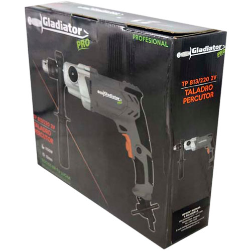 Taladro Percutor Gladiator Pro TP-813 13mm 1100W