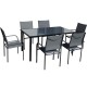 Mesa y Sillas Goleader GL-72834 7pzs Negro