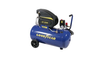 Compresor de Aire Goodyear GY-250D 50L 115psi 2HP (1500W) Compresor de Aire Goodyear GY-250D 50L 115psi 2HP (1500W)