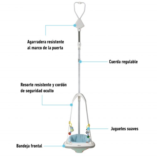 Saltarín para Bebés Graco Bumper Jumper Caravan 11kg Saltarín para Bebés Graco Bumper Jumper Caravan 11kg