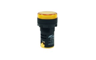 Indicador Piloto Gralf GF-22A Amarillo 22mm Indicador Piloto Gralf GF-22A Amarillo 22mm