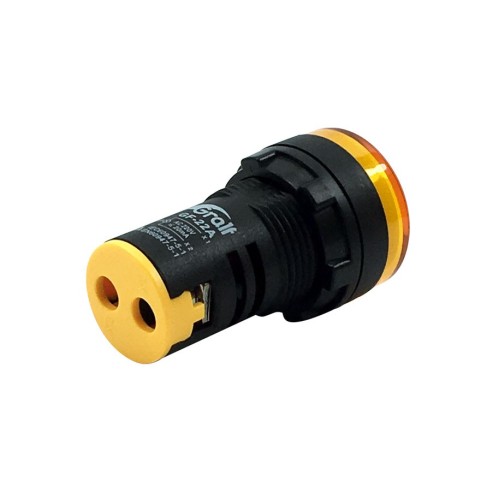 Indicador Piloto Gralf GF-22A Amarillo 22mm